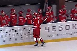 Дмитрий Уткин забросил первую шайбу в ВХЛ